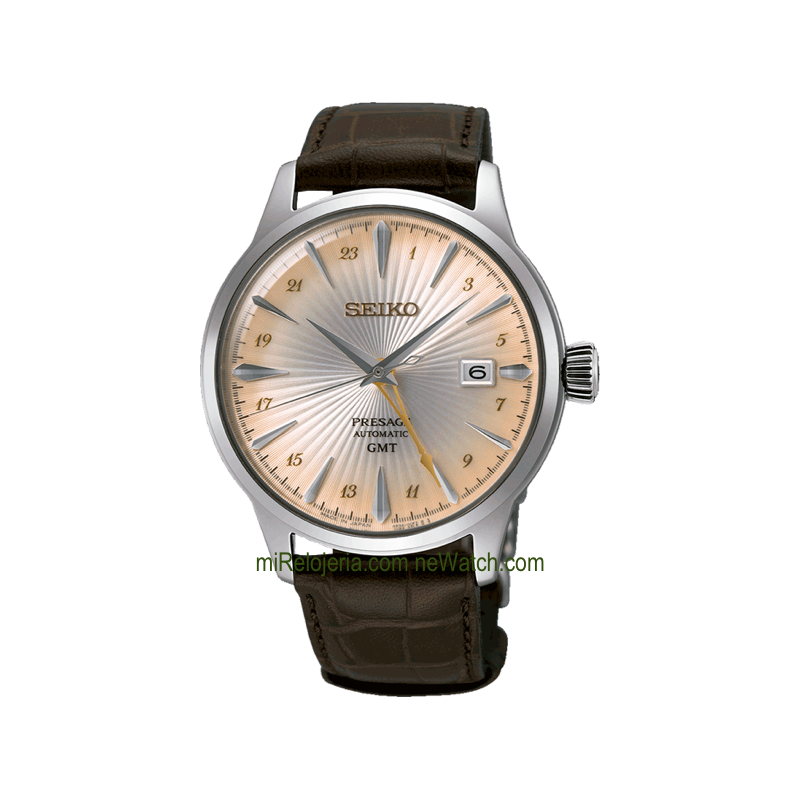 Presage Cocktail GMT esfera champagne