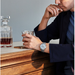 Presage Cocktail GMT esfera azul