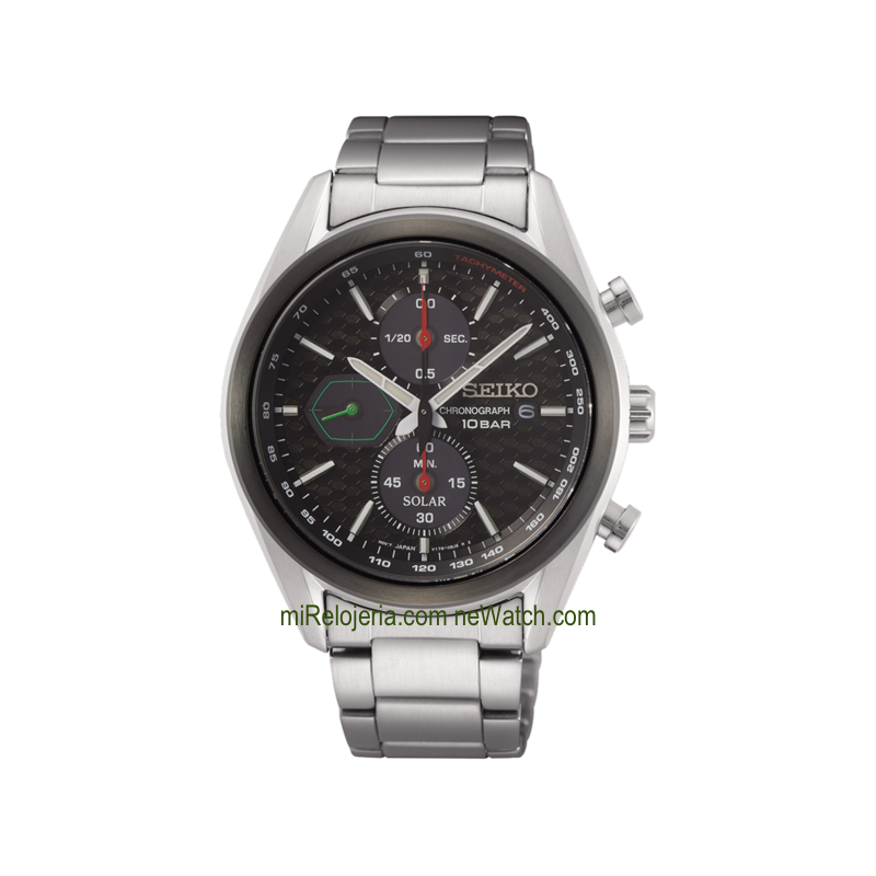 Macchina Sportiva Chrono Solar Black Dial