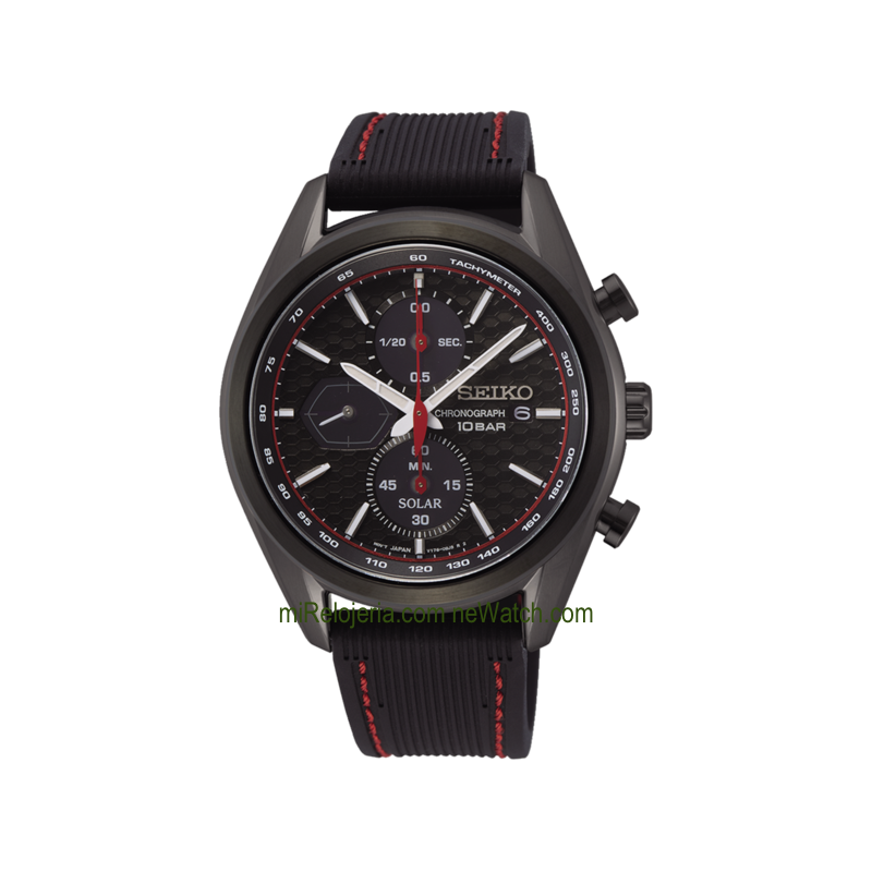 Macchina Sportiva Chrono Solar IP Black