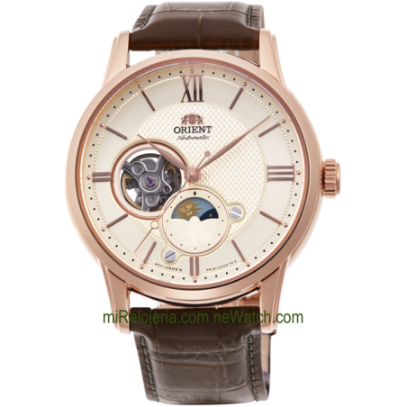 Classic Automatic Sun & Moon Semi skeleton