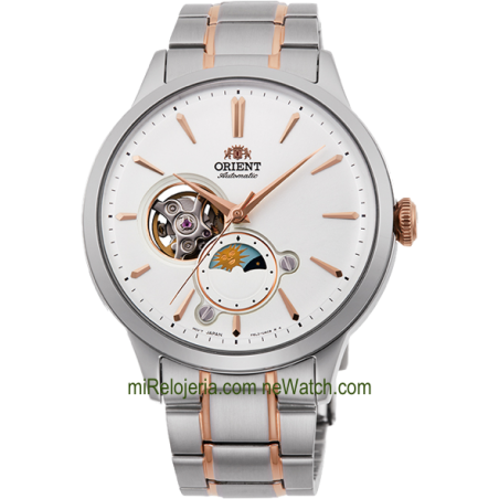 Classic Automatic Sun & Moon Semi skeleton