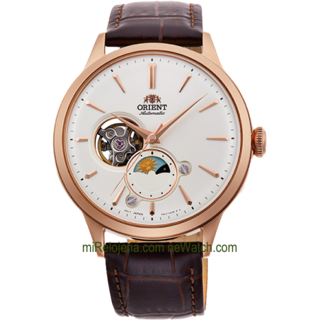 Classic Automatic Sun & Moon Semi skeleton