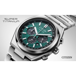 Super Titanium Zenshin Eco-Drive Chrono