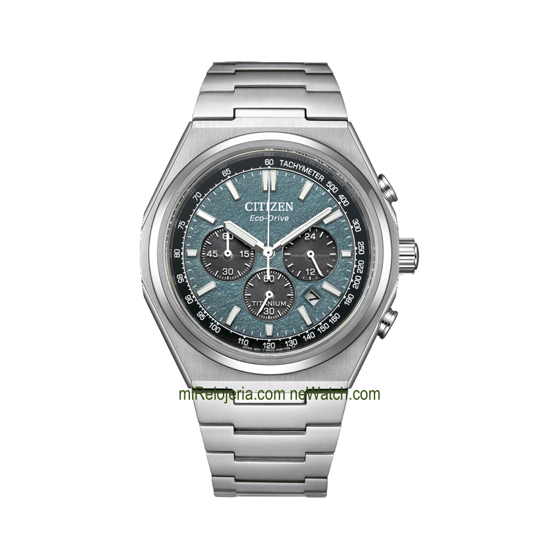 Super Titanium Zenshin Eco-Drive Chrono