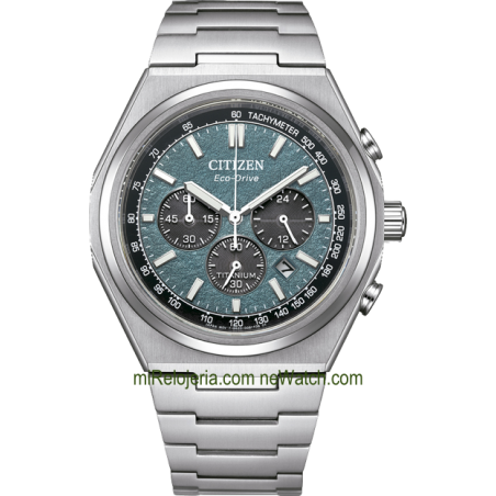 Super Titanium Zenshin Eco-Drive Chrono