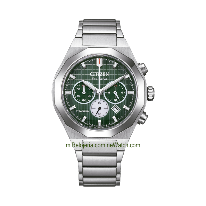 Super Titanium Zenshin Senkei Eco-Drive Chrono