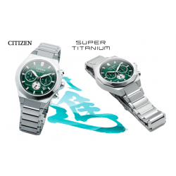 Super Titanium Zenshin Senkei Eco-Drive Chrono