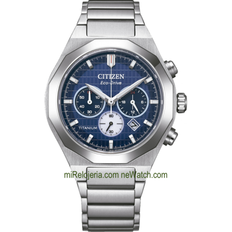 Super Titanium Zenshin Senkei Eco-Drive Chrono