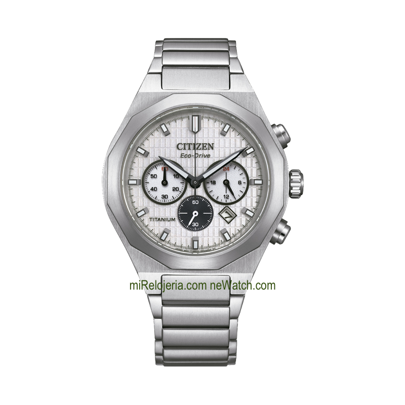 Super Titanium Zenshin Senkei Eco-Drive Chrono