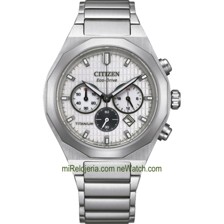 Super Titanium Zenshin Senkei Eco-Drive Chrono