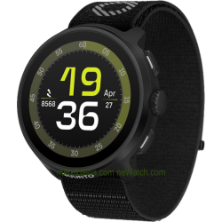 Run All Black Textile Strap