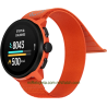 Run Coral Orange Textile Strap