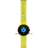 22 mm. Athletic 7 Loop Textile Strap Lime S+M