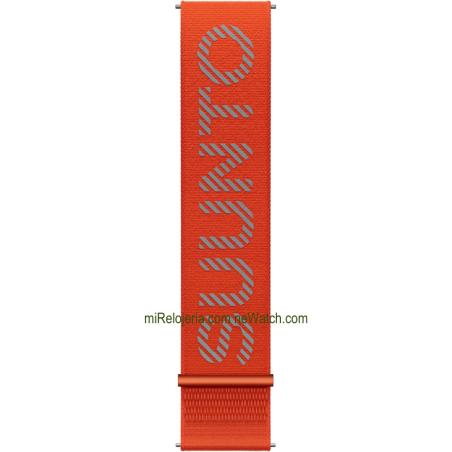 Correa textil atletic 7 22 mm. para Suunto Coral Orange