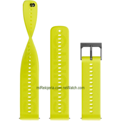 Correa de silicona Athletic 6 Lime 22 mm.