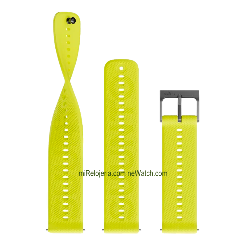 Athletic 6 Silicone strap Lime 22 mm.