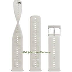 Athletic 6 Silicone strap Frost Grey 22 mm.