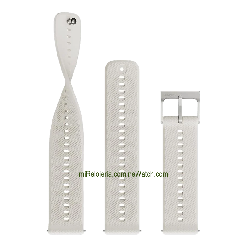 Athletic 6 Silicone strap Frost Grey 22 mm.