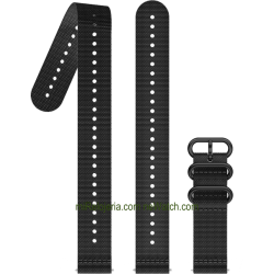 22 mm. Explore 1 Strap Black L + XXL