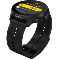 Run All Black Silicone Strap