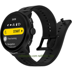 Run All Black Silicone Strap