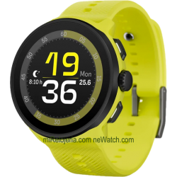 Run Lime Silicone Strap