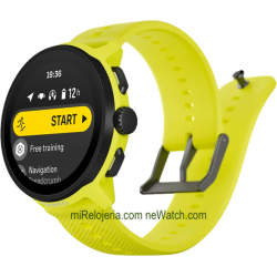 Run Lime Silicone Strap