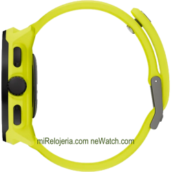 Run Lime Silicone Strap