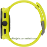 Run Lime Silicone Strap