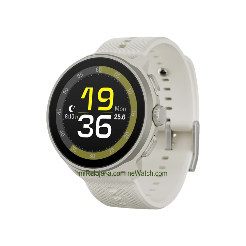 Run Frost Gray Silicone Strap