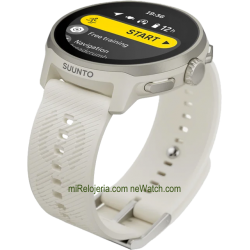 Run Frost Gray Silicone Strap