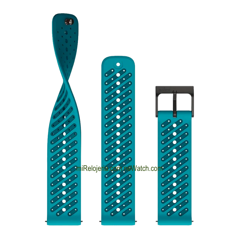 Correa de silicona Athletic 8 Wave Blue 22 mm.