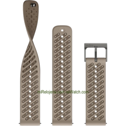 Athletic 8 Silicone strap Trail Gray 22 mm.