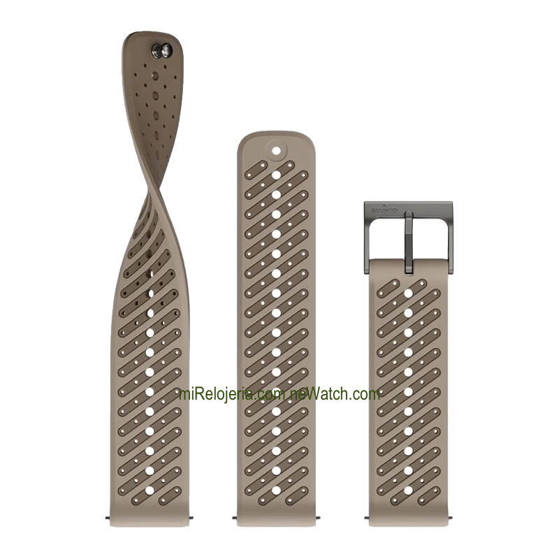 Correa de silicona Athletic 8 Trail Gray 22 mm.