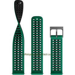 Correa de silicona Athletic 9 Pine Green 22 mm.