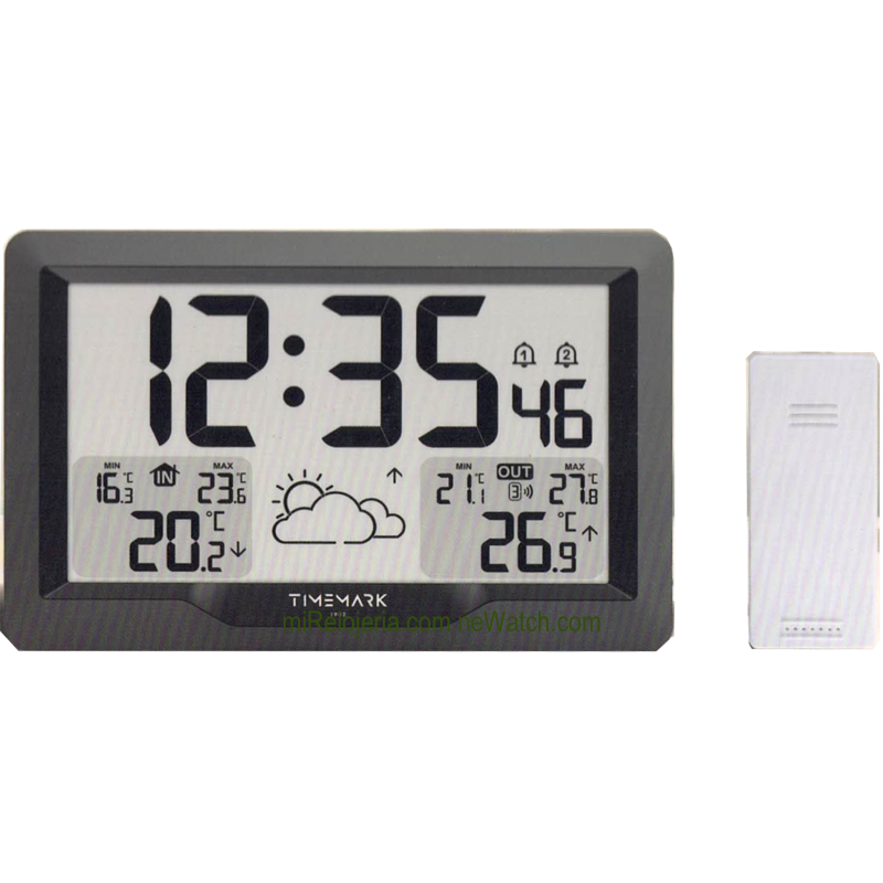 Weather station with sensor