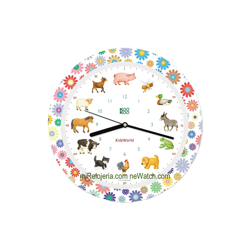 Pared kidsworld Animales de la granja