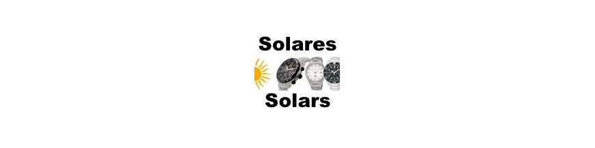 Relojes SOLARES sin necesidad de baterías o pilas